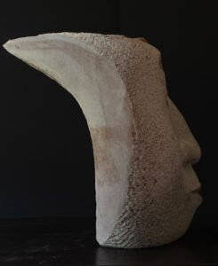 Cristian Ianculescu - Insomnia- Envy, 2025, 14 x 9 x 14 in, Tennessee Pink Marble -6