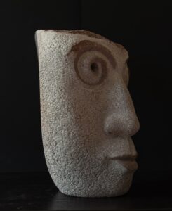 Cristian Ianculescu - Insomnia- Envy, 2025, 14 x 9 x 14 in, Tennessee Pink Marble -7